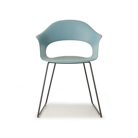 Lady B slitta Sedie in plastica di design Scab